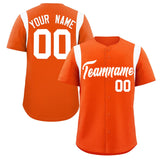 Custom Classic Style Full Button Authentic Baseball Jersey Personalized Name/Number