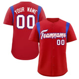 Custom Classic Style Full Button Authentic Baseball Jersey Personalized Name/Numberfor Men