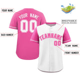 Custom Baseball Jersey Color Block Raglan Sleeves Personalized Unique Name Number Team Jersey