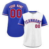 Custom Baseball Jersey Color Block Raglan Sleeves Personalized Unique Name Number Team Jersey