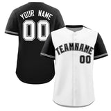 Custom Baseball Jersey Color Block Raglan Sleeves Personalized Unique Name Number Team Jersey