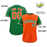 Custom Baseball Jersey Color Block Raglan Sleeves Personalized Text Name Number Team Logo