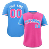 Custom Baseball Jersey Color Block Raglan Sleeves Personalized Name Number Practice Shirt