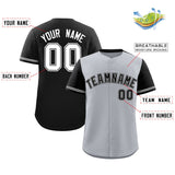 Custom Baseball Jersey Color Block Raglan Sleeves Personalized Name Number Athletic Jersey