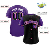 Custom Baseball Jersey Color Block Raglan Sleeves Personalized Name Number Athletic Jersey