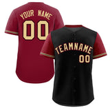 Custom Baseball Jersey Color Block Raglan Sleeves Personalized Name Number Athletic Jersey