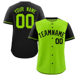 Custom Baseball Jersey Color Block Raglan Sleeves Personalized Name Number Team Uniform For Men