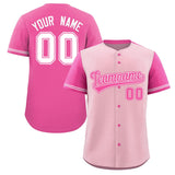 Custom Baseball Jersey Color Block Raglan Sleeves Shirt Customizable Name Number Practice Shirts