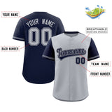 Custom Baseball Jersey Color Block Raglan Sleeves Shirt Customizable Name Number Team Jersey