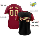 Custom Baseball Jersey Color Block Raglan Sleeves Shirt Customizable Name Number Team Jersey