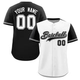 Custom Baseball Jersey Color Block Raglan Sleeves Shirt Customizable Unique Name Number Team Jersey