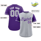 Custom Baseball Jersey Color Block Raglan Sleeves Shirt Customizable Name Number Athletic Jersey