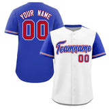 Custom Baseball Jersey Color Block Raglan Sleeves Streetwear Customizable Unique Name Number Team Jersey