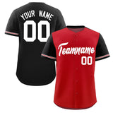 Custom Baseball Jersey Color Block Raglan Sleeves Streetwear Customizable Name Number Athletic Jersey