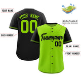 Custom Baseball Jersey Color Block Raglan Sleeves Streetwear Customizable Name Number Team Uniform For Men