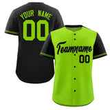 Custom Baseball Jersey Color Block Raglan Sleeves Streetwear Customizable Name Number Team Uniform For Men