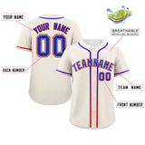 Custom Classic Style Personalized Gradient Ribbed Baseball Shirt Hiphop Clothing for Party For Unisex