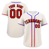Custom Classic Style Personalized Gradient Ribbed Baseball Shirt Hiphop Clothing for Party For Unisex