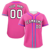 Custom Classic Style Baseball Jersey Personalized Gradient Ribbed Blank Plain Design Style Sportwear For Unisex