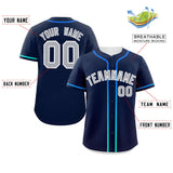 Custom Classic Style Personalized Gradient Ribbed Design Hiphop Casual Sport Baseball Jersey For Unisex