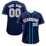 Custom Classic Style Personalized Gradient Ribbed Design Hiphop Casual Sport Baseball Jersey For Unisex