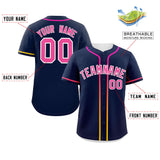 Custom Classic Style Baseball Jersey Personalized Gradient Ribbed Design Fashion Clothing Baseball Jersey For Unisex
