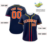 Custom Classic Style Baseball Jersey Personalized Gradient Ribbed Blank Plain Design Style Sportwear For Unisex