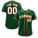 Custom Classic Style Baseball Jersey Personalized Gradient Ribbed Blank Plain Design Style Sportwear For Unisex