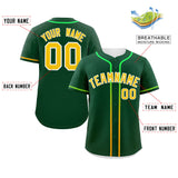 Custom Classic Style Personalized Gradient Ribbed Design Baseball Jersey Short Sleeve Active Game T Shirts For Unisex