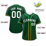 Custom Classic Style Personalized Gradient Ribbed Design Baseball Jersey Short Sleeve Active Game T Shirts For Unisex