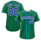 Custom Classic Style Personalized Gradient Ribbed Design Button Down Baseball Jersey Active Game Team Shirt For Unisex 