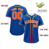 Custom Classic Style Baseball Jersey Personalized Gradient Ribbed Design Short Sleeve Button Down Casual Hiphop Shirts For Unisex