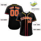 Custom Classic Style Baseball Jersey Personalized Gradient Ribbed Design Button Down Unisex Hip Hop Shirts For Unisex