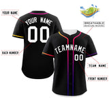 Custom Classic Style Personalized Gradient Ribbed Design Button Down Short Sleeve Sports Uniforms For Unisex