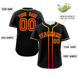 Custom Classic Style Personalized Gradient Ribbed Design Button Down Short Sleeve Sports Uniforms For Unisex