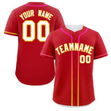Custom Classic Style Personalized Gradient Ribbed Design Button Down Training Wear Sports Jerseys For Unisex
