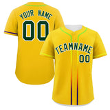 Custom Classic Style Personalized Gradient Ribbed Design Button Down Short Sleeve Sports Uniforms For Unisex