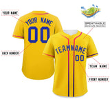 Custom Classic Style Personalized Gradient Ribbed Design Button Down Baseball Jersey Active Game Team Shirt For Unisex 
