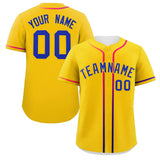 Custom Classic Style Personalized Gradient Ribbed Design Button Down Baseball Jersey Active Game Team Shirt For Unisex 