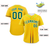 Custom Classic Style Personalized Gradient Ribbed Design Button Down Hip Hop Baseball Shirts Streetwear For Unisex