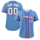 Custom Classic Style Personalized Gradient Ribbed Design Button Down Baseball Jersey Active Game Team Shirt For Unisex 