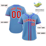 Custom Classic Style Personalized Gradient Ribbed Design Button Down Short Sleeve Sports Uniforms For Unisex