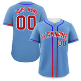 Custom Classic Style Personalized Gradient Ribbed Design Button Down Short Sleeve Sports Uniforms For Unisex