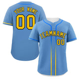 Custom Classic Style Personalized Gradient Ribbed Design Button Down Training Wear Sports Jerseys For Unisex