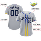 Custom Classic Style Personalized Gradient Ribbed Baseball Shirt Hiphop Clothing for Party For Unisex
