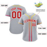 Custom Classic Style Personalized Gradient Ribbed Baseball Shirt Hiphop Clothing for Party For Unisex