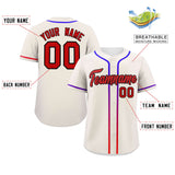 Custom Classic Style Personalized Gradient Ribbed Baseball Shirt Hiphop Clothing for Party For Adults Boys