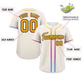 Custom Classic Style Personalized Gradient Ribbed Baseball Shirt Hiphop Clothing for Party For Adults Boys