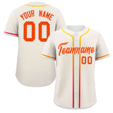 Custom Classic Style Personalized Gradient Ribbed Design Hiphop Casual Baseball Jersey For Women And Men Youth