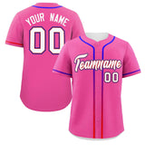Custom Classic Style Personalized Gradient Ribbed Baseball Shirt Hiphop Clothing for Party For Adults Boys